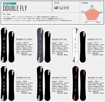 Amazon | 21-22 011 Artistic DOUBLE FLY ダブル フライ 148.5cm